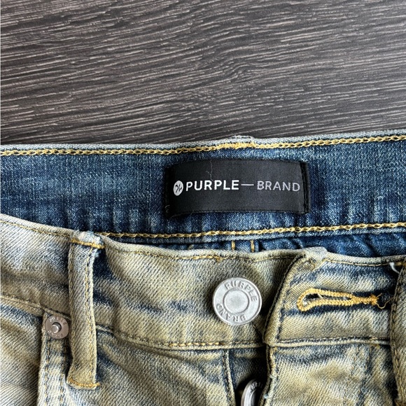 Purple Brand Jeans (size 30). Olive Green - Picture 4 of 5